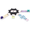 image:imageMexican Train Dominoes  Beautiful Color Dot Double 12 Dominoes Set  Includes Train Markers and Hub by Pressman Multi Color 5