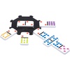 image:imageMexican Train Dominoes  Beautiful Color Dot Double 12 Dominoes Set  Includes Train Markers and Hub by Pressman Multi Color 5