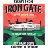 image:imageThe Escape Game Escape from Iron Gate  The Puzzle Completing Drawing Acting and Trading Prison Break Party Game by Pressman Multi Color